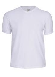 camisa careca em algodão/branco