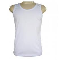 camiseta regata PV p/sublimação